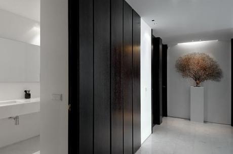 Interiorismo de un ático en la urbanización diseñada por A-cero en Ibiza