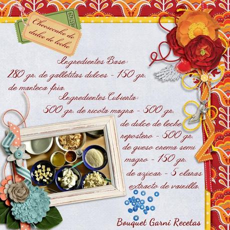 Cheesecake de dulce de leche (Y... ¡Dos nuevos premios!)