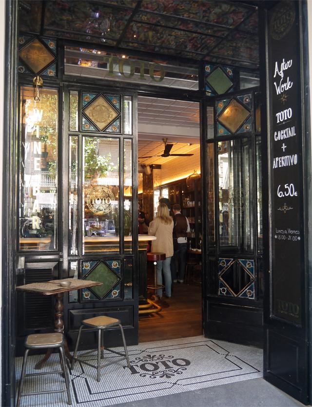 entrada toto restuante slow food barcelona