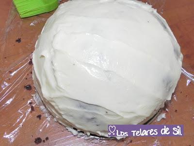 TARTA FONDANT: CUPCAKE TRIKI EL MONSTRUO DE LAS GALLETAS