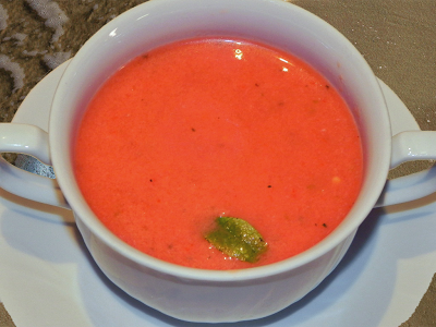GAZPACHO DE SANDÍA RIQUÍSIMO!