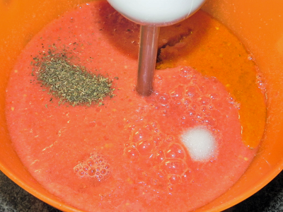 GAZPACHO DE SANDÍA RIQUÍSIMO!