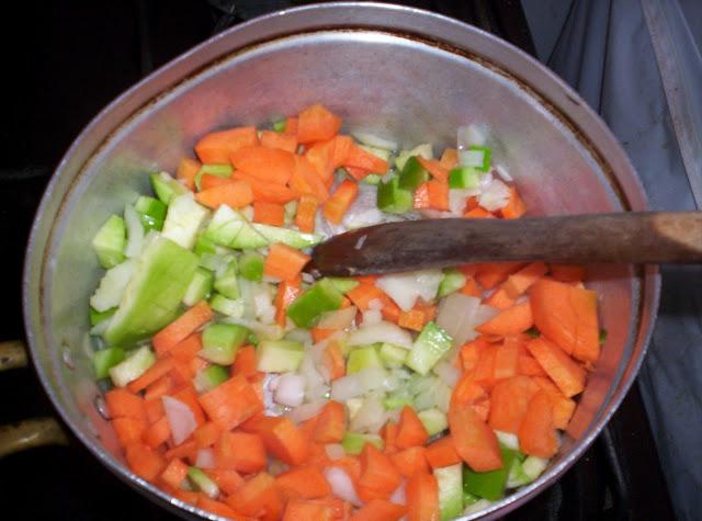 Receta: Lasagna semi vegetariana (mi version)