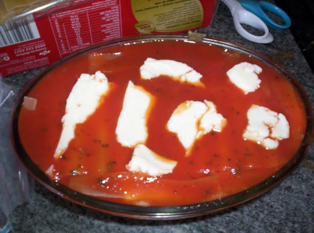 Receta: Lasagna semi vegetariana (mi version)