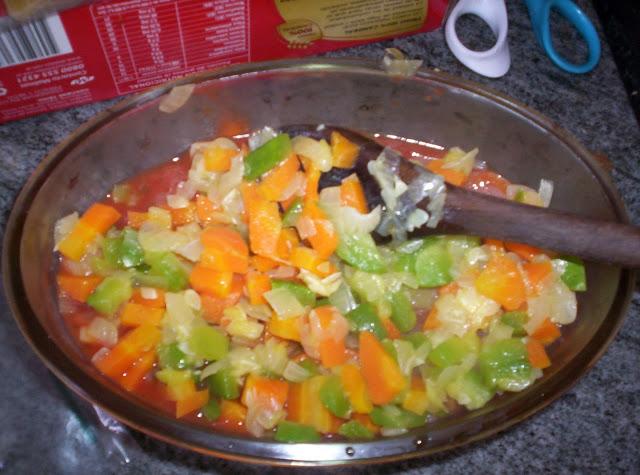 Receta: Lasagna semi vegetariana (mi version)