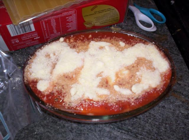 Receta: Lasagna semi vegetariana (mi version)