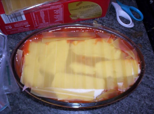 Receta: Lasagna semi vegetariana (mi version)