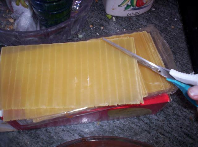 Receta: Lasagna semi vegetariana (mi version)