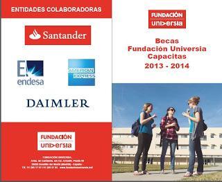 VII Convocatoria de Becas Fundación Universia Capacitas 2013-2014