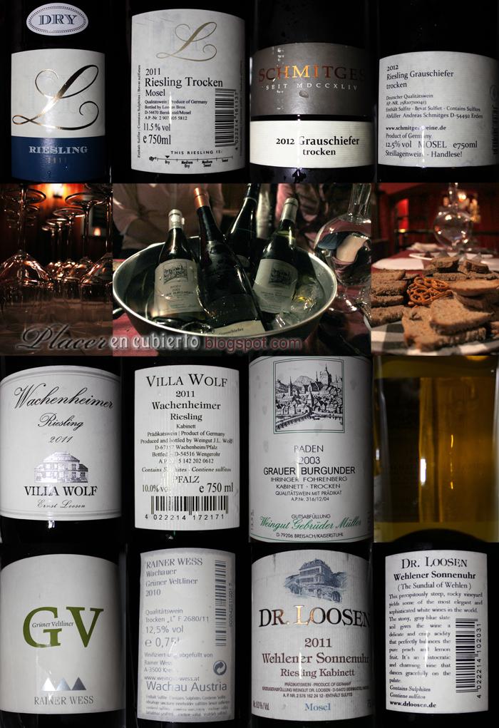 Cata de vinos alemanes: recorrido por sus blancos