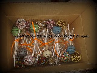 CAKE POPS con y sin chocolate