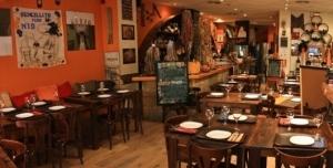 Interior de Da Cuchuffo, en Madrid