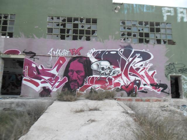 Machete en nava abandonada