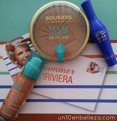 Piel dorada con Summer on the Riviera de Bourjois