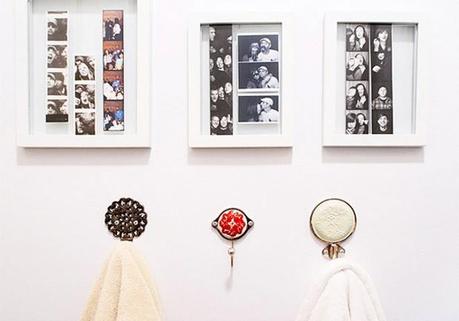 Retro,clasico y muy personal. En casa de Kim y Scott