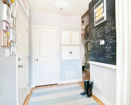 Retro,clasico y muy personal. En casa de Kim y Scott