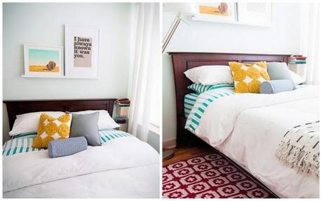 Retro,clasico y muy personal. En casa de Kim y Scott