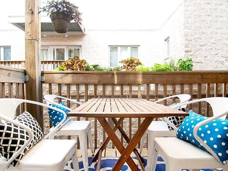 Retro,clasico y muy personal. En casa de Kim y Scott