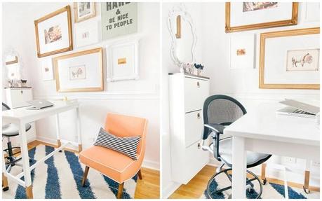 Retro,clasico y muy personal. En casa de Kim y Scott