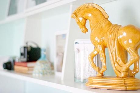 Retro,clasico y muy personal. En casa de Kim y Scott