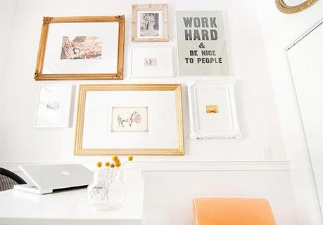 Retro,clasico y muy personal. En casa de Kim y Scott