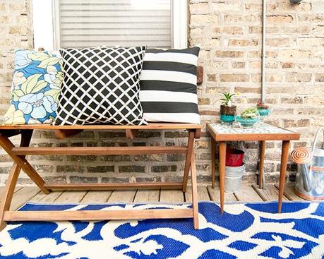 Retro,clasico y muy personal. En casa de Kim y Scott