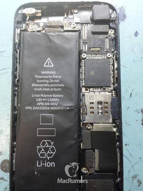 iPhone 5s interior