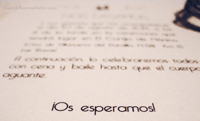 Invitaciones en madera