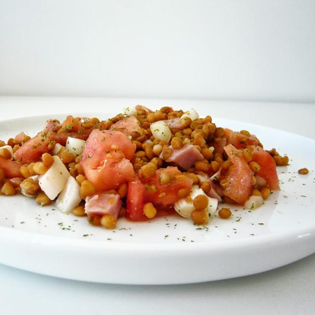 Ensalada de lentejas