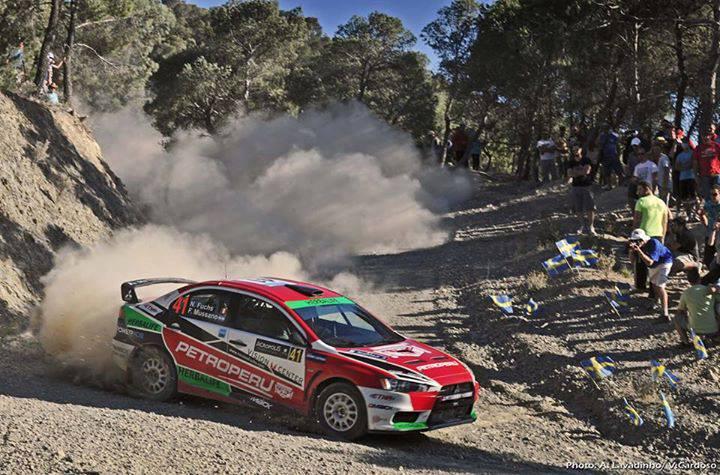NICOLÁS FUCHS CULMINÓ PRIMERO EN EL RALLY DE ITALIA FINALIZADO EL PRIMER DÍA