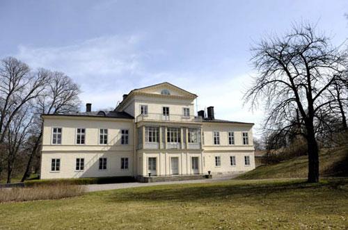 Fachada trasera del Palacio de Haga