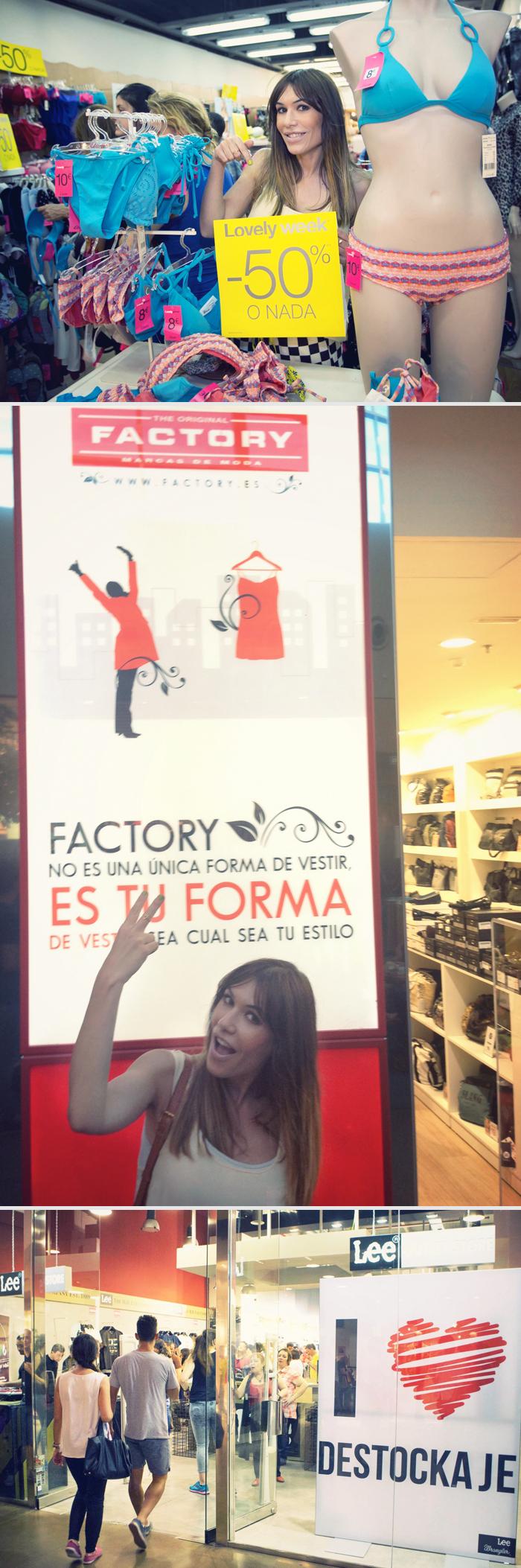 factory night shopping