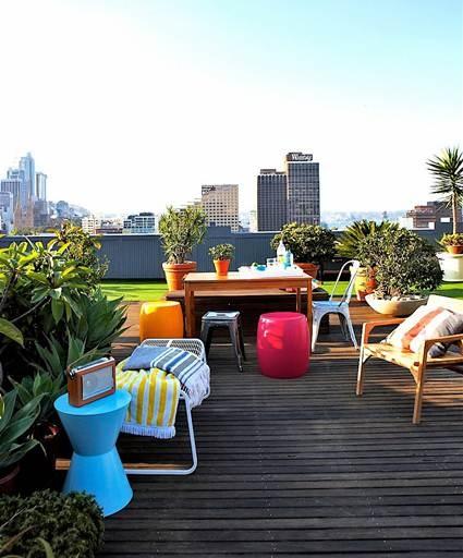 Inspiración de fin de semana: Terrazas en lo alto de la ciudad