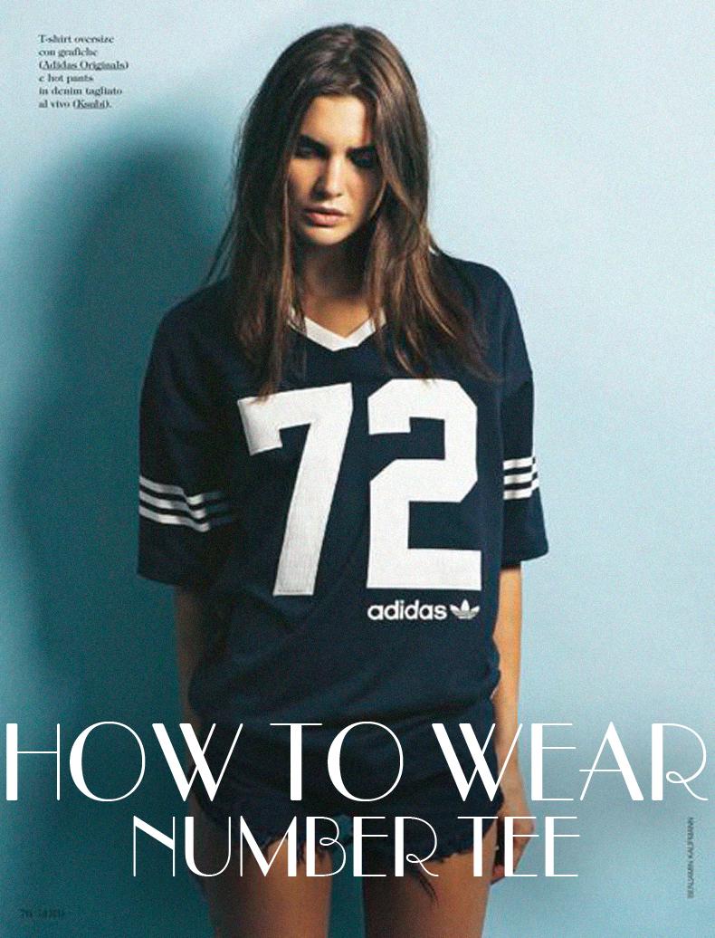 HOW TO WEAR NUMBER TEE