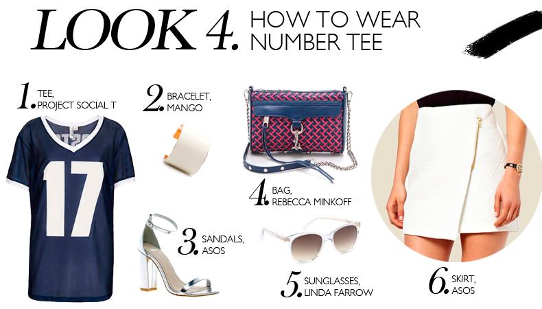 HOW TO WEAR NUMBER TEE