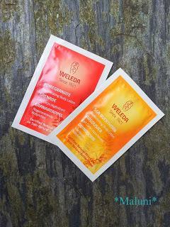 MUESTRAS LECHES CORPORALES WELEDA Y ALGO MÁS