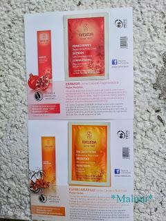 MUESTRAS LECHES CORPORALES WELEDA Y ALGO MÁS