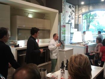 Aquí tenéis a Daniel Navarro de La Colegiada y José Luis Gómez 