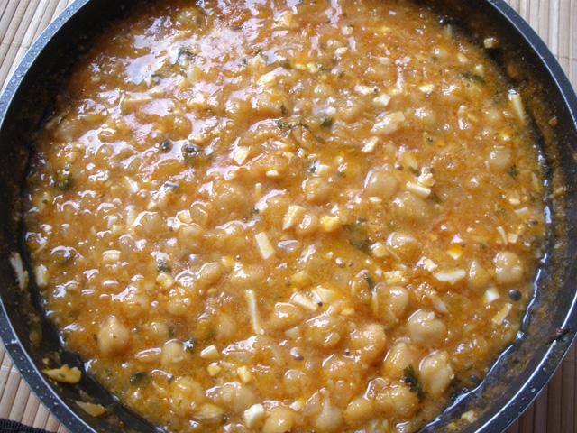 Garbanzos a la Catalana