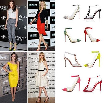 Tendencias: Zapatos transparentes