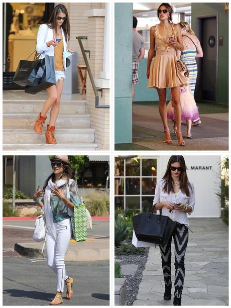 Style Icon: Alessandra Ambrosio (Street Style)