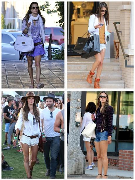 Style Icon: Alessandra Ambrosio (Street Style)