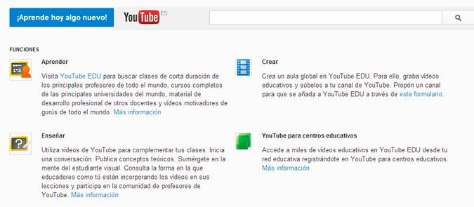 Aprendiendo algo nuevo con youtube edu