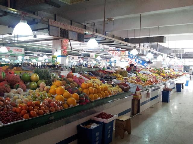 LOS MERCADOS DE FRESCOS EN SHANGHAI