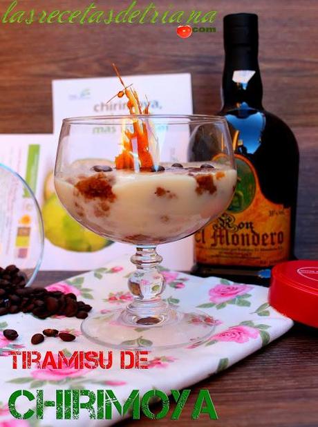 Tiramisu de Chirimoya para #gastroalmunecar2013