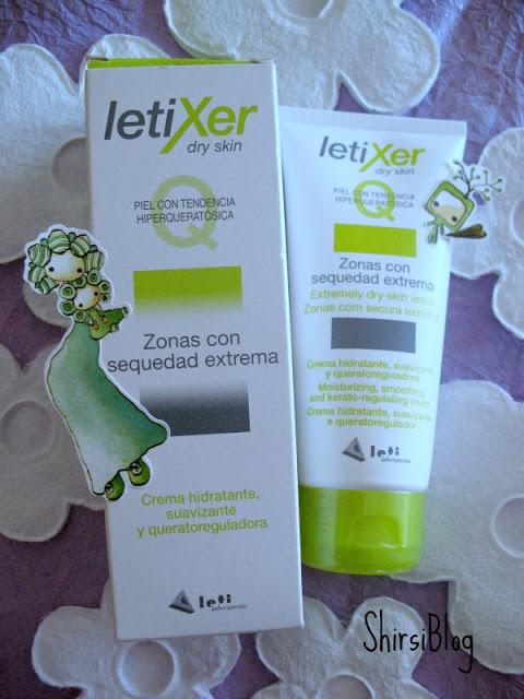 Letixer Dry Skin: para zonas con sequedad extrema como codos y rodillas