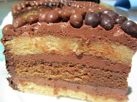 Tarta helada de trufa y conguitos (O helado de trufa)