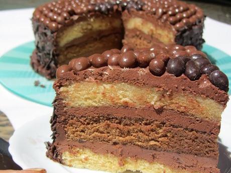 Tarta helada de trufa y conguitos (O helado de trufa)