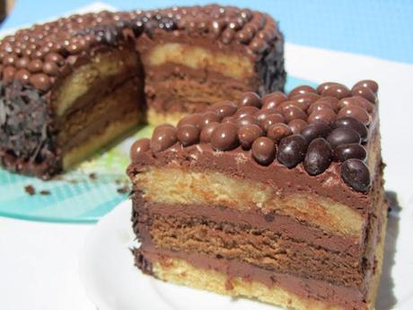 Tarta helada de trufa y conguitos (O helado de trufa)