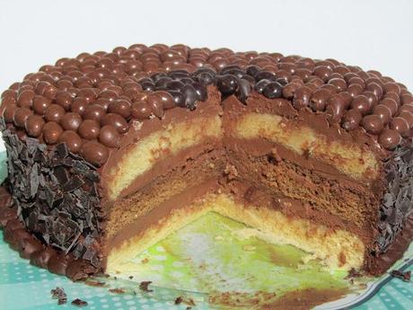 Tarta helada de trufa y conguitos (O helado de trufa)